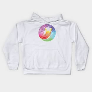 Hanna Barbera Late 70s Logo Kids Hoodie